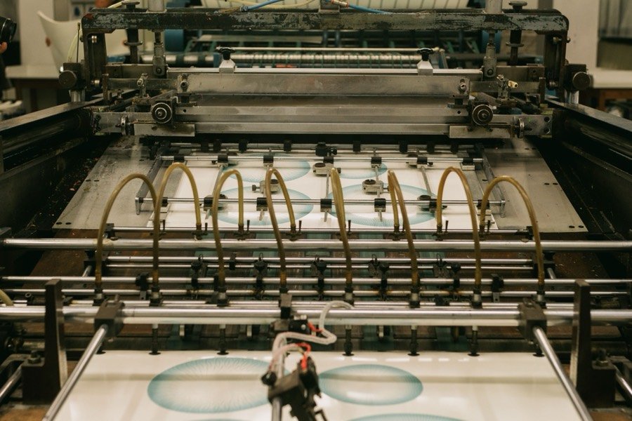 Commercial print shop press